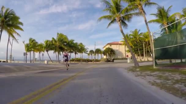 Driving in Key West — Stock Video