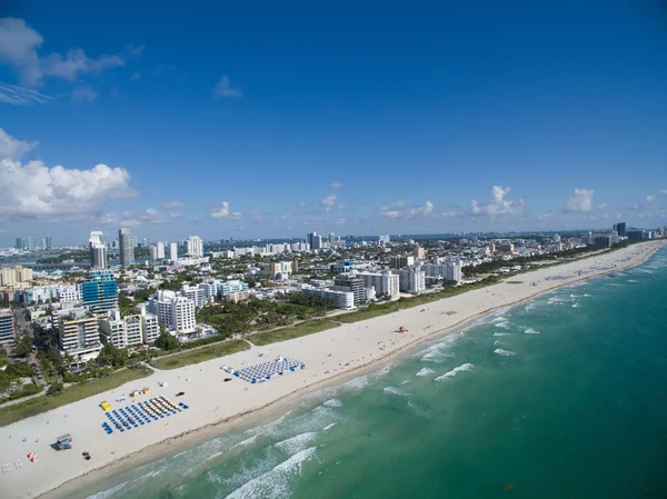 Imagen aérea de Miami Beach — Foto de Stock