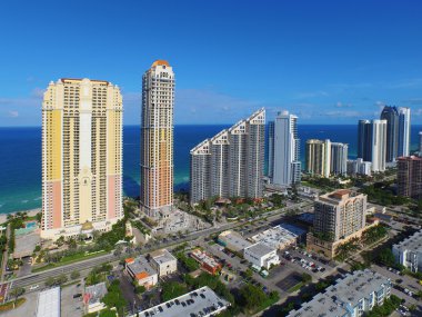 Havadan görüntü Sunny Isles Beach Fl