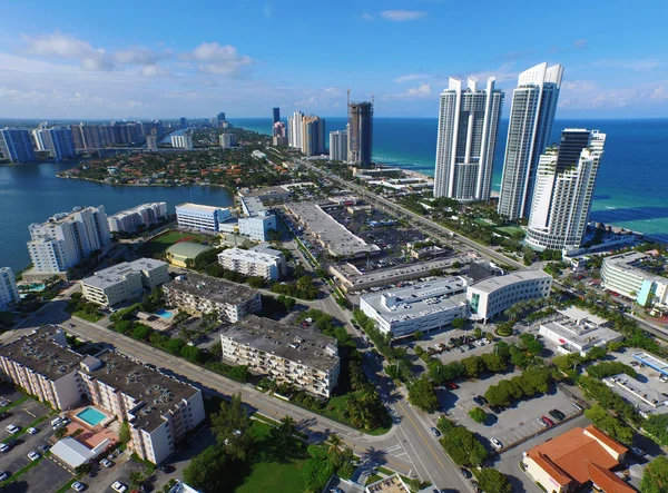 Imagen aérea Sunny Isles Beach FL — Foto de Stock