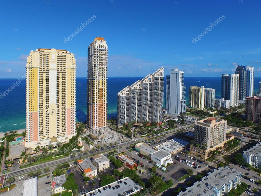 Aerial image Sunny Isles Beach FL — Stock Photo © felixtm #72911339