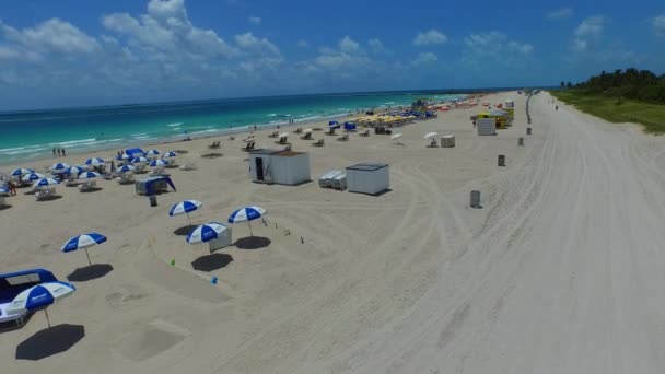 Aérea Miami Beach FL — Vídeo de stock