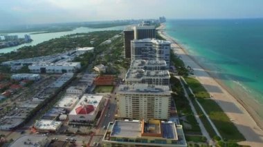 Hava video of Surfside Miami Beach