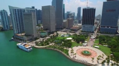 Video Downtown Miami Hava ve Bayfront Park