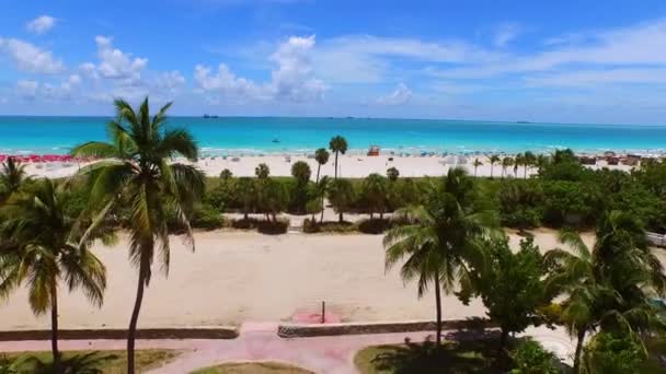 航拍视频佛罗里达迈阿密海滩 — 图库视频影像