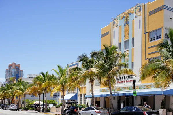 Hotéis Deco Miami Beach — Fotografia de Stock