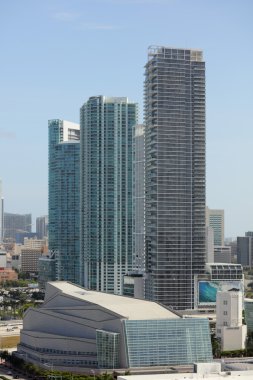 Downtown Miami Fl görüntüsünü
