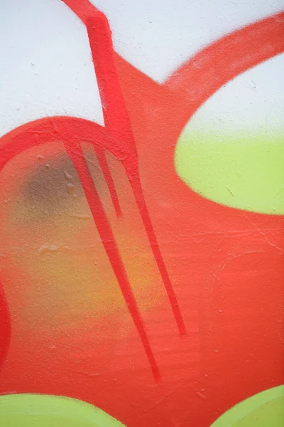 Detail shot of abstract graffiti — Stock Photo, Image