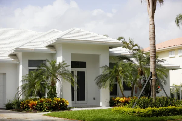 Luksusowe domy w Południowej Florydy — Zdjęcie stockowe