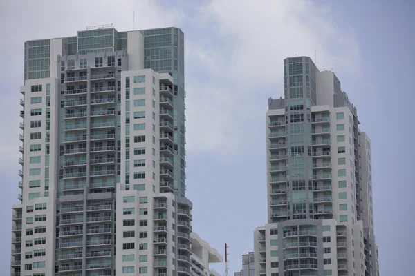 Edificios en el centro de Miami — Foto de Stock