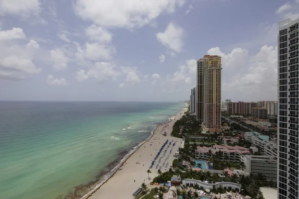 Aerial bilden av Miami Beach — Stockfoto