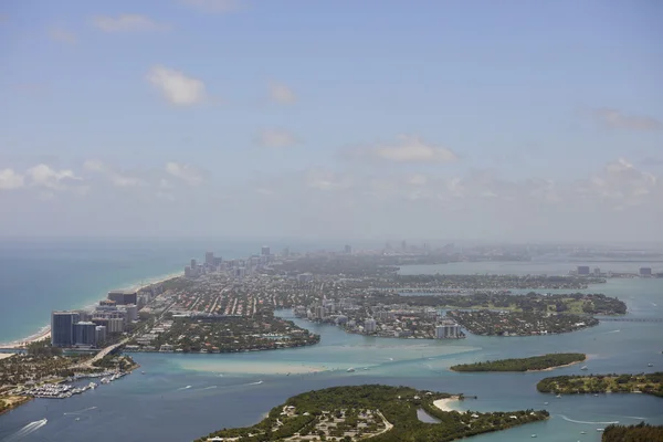 Fotografia aérea de Miami Beach — Fotografia de Stock