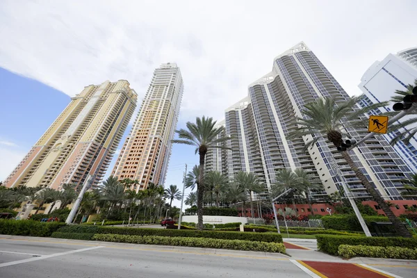 Arkitektur Sunny Isles Beach FL – stockfoto