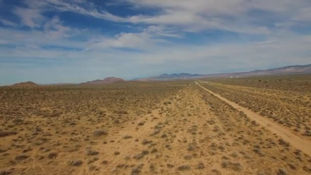 Kalifornische Wüstenlandschaft — Stockvideo