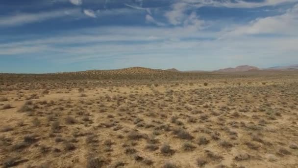 Kalifornische Wüstenlandschaft — Stockvideo