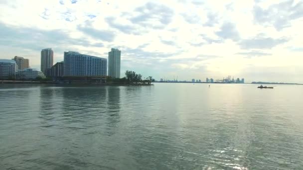 Miami Brickell Key — Vídeo de Stock