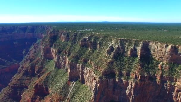 Luftbild Grand Canyon — Stockvideo