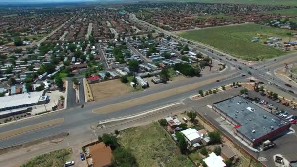 Luftbild von Albuquerque New Mexico — Stockvideo