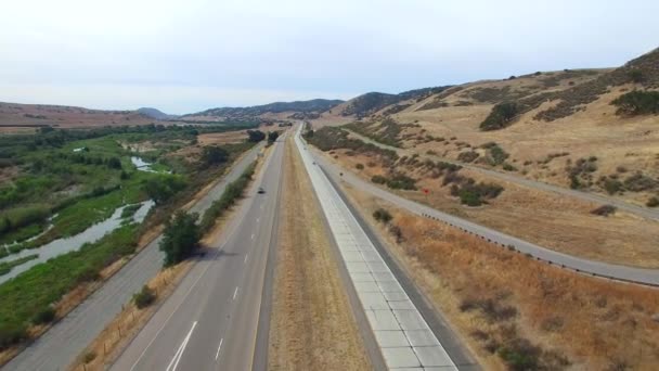 San Ardo Califórnia vídeo aéreo — Vídeo de Stock