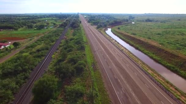 Vídeo aéreo Rota 66 — Vídeo de Stock