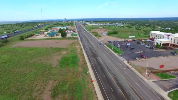 Luchtfoto video Route 66 — Stockvideo