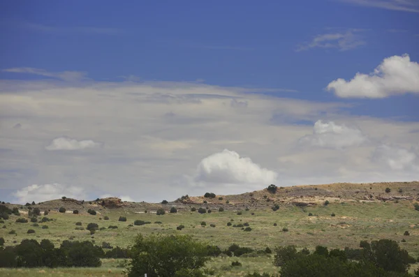 Přírodní krajina s krásné mraky — Stock fotografie
