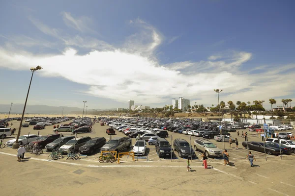 Santa Monica strand - Stock-foto