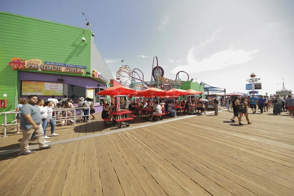 Pacific Park Santa Monica Pier — Stock Photo, Image