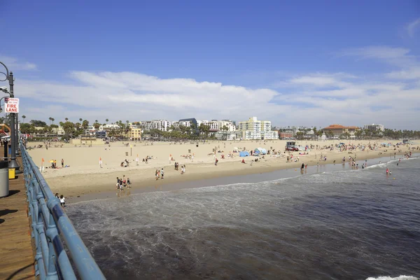 Praia de Santa Monica Califórnia — Fotografia de Stock