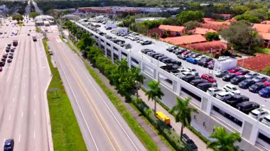 Miami, FL, USA - October 7, 2025: Williamson Cadillac luxury auto dealership Miami Florida