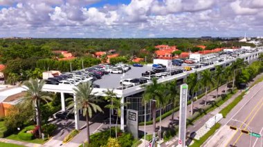 Miami, FL, USA - October 7, 2025: Williamson Cadillac luxury auto dealership Miami Florida