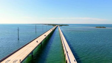 6k video Seven Mile Köprüsü Florida Keys 2025