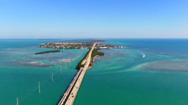 Islamorada Florida Keys 'de. 6k havacılık kurulum videosu 2025