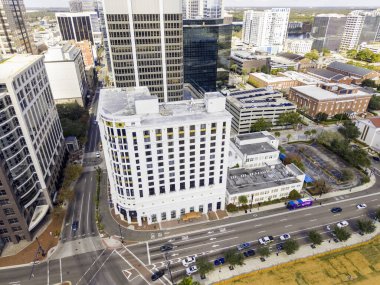 Orlando, FL, ABD - 23 Ocak 2026: Hava fotoğrafı Grand Bohemian Orlando İmza Koleksiyonu