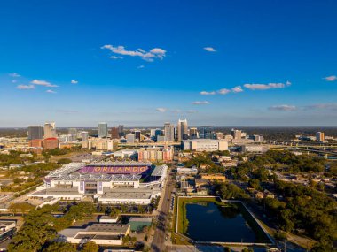 Orlando, FL, ABD - 23 Ocak 2026: Havacılık fotoğrafı Inter Co Stadyumu Orlando