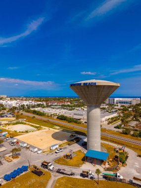 Gökyüzü fotoğrafı Boynton Sahili belediye su kulesi 2026