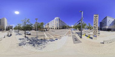 Orlando, FL, ABD - 25 Şubat 2026 Kia Center Downtown Orlando. 360 VR eşdörtgen fotoğraf