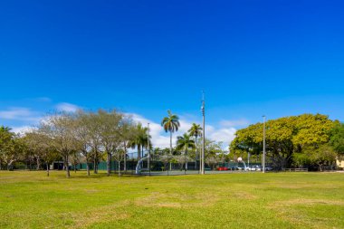 Morningside Park 2026 'daki basketbol sahaları.