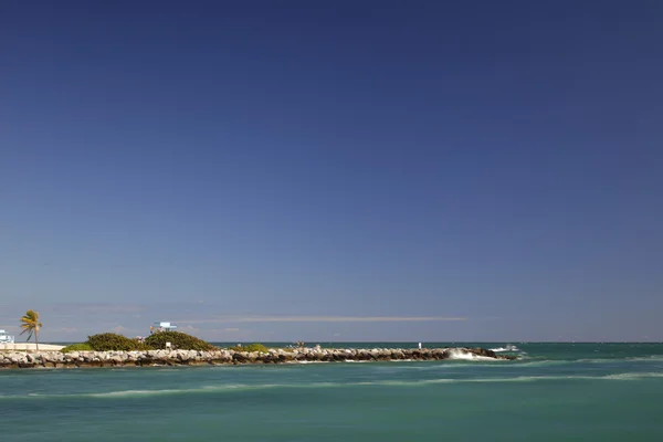 Schleppender Strandzugang — Stockfoto