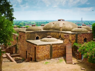 Eski evlerde Fatehpur Sikri