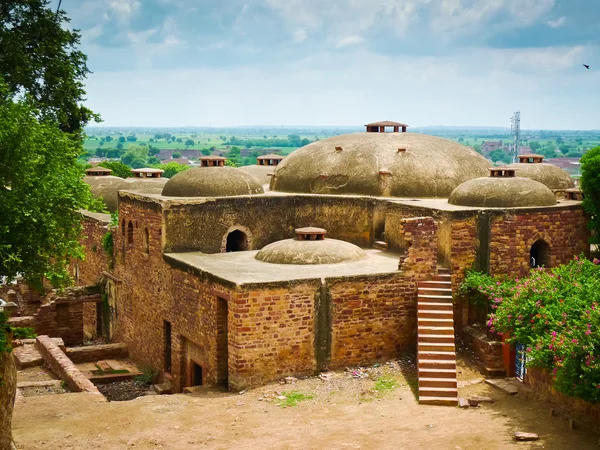 Old houses in Fatehpur Sikri — Stock Photo, Image