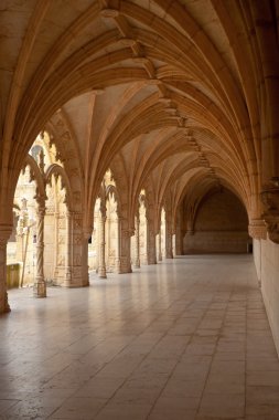 Jeronimos Monastery Cloister arcade