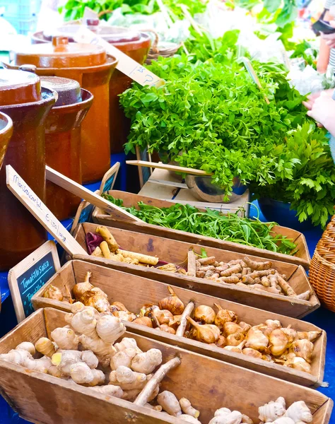 Mercado biológico — Fotografia de Stock