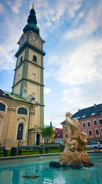 St Egid church — Stock Photo, Image