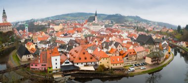 Cesky Krumlov panorama