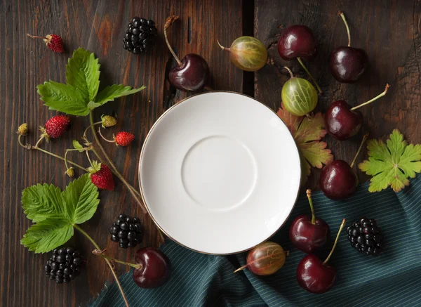 Background Summer berries — Stock Photo, Image