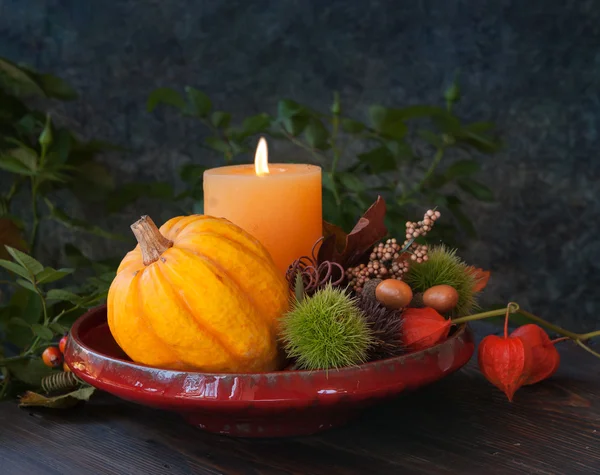 Autumn thanksgiving decor — Stock Photo, Image