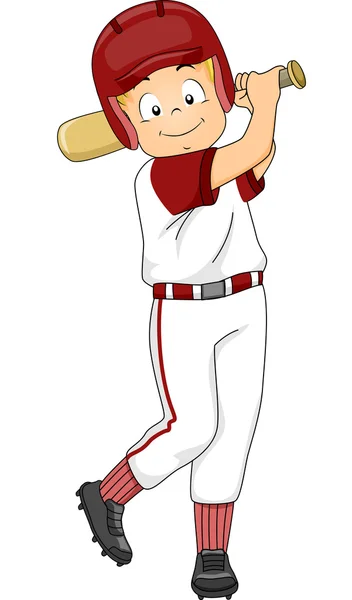 Baseball ciasto chłopiec — Zdjęcie stockowe