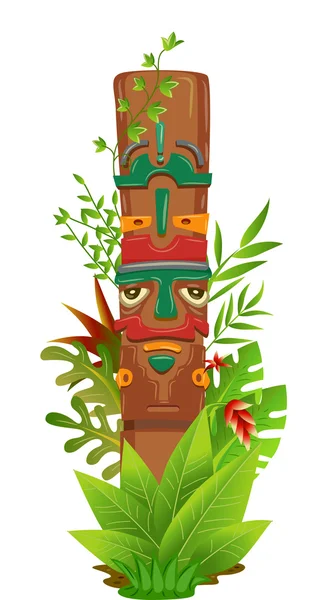 Orman Totem direği — Stok fotoğraf