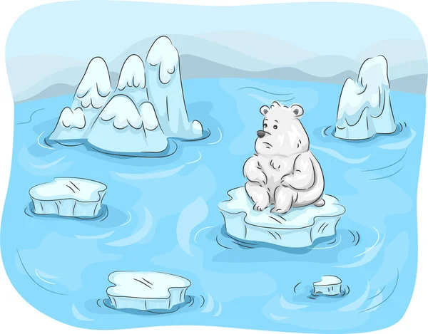 Polar Bear Mascot — Stock Photo, Image